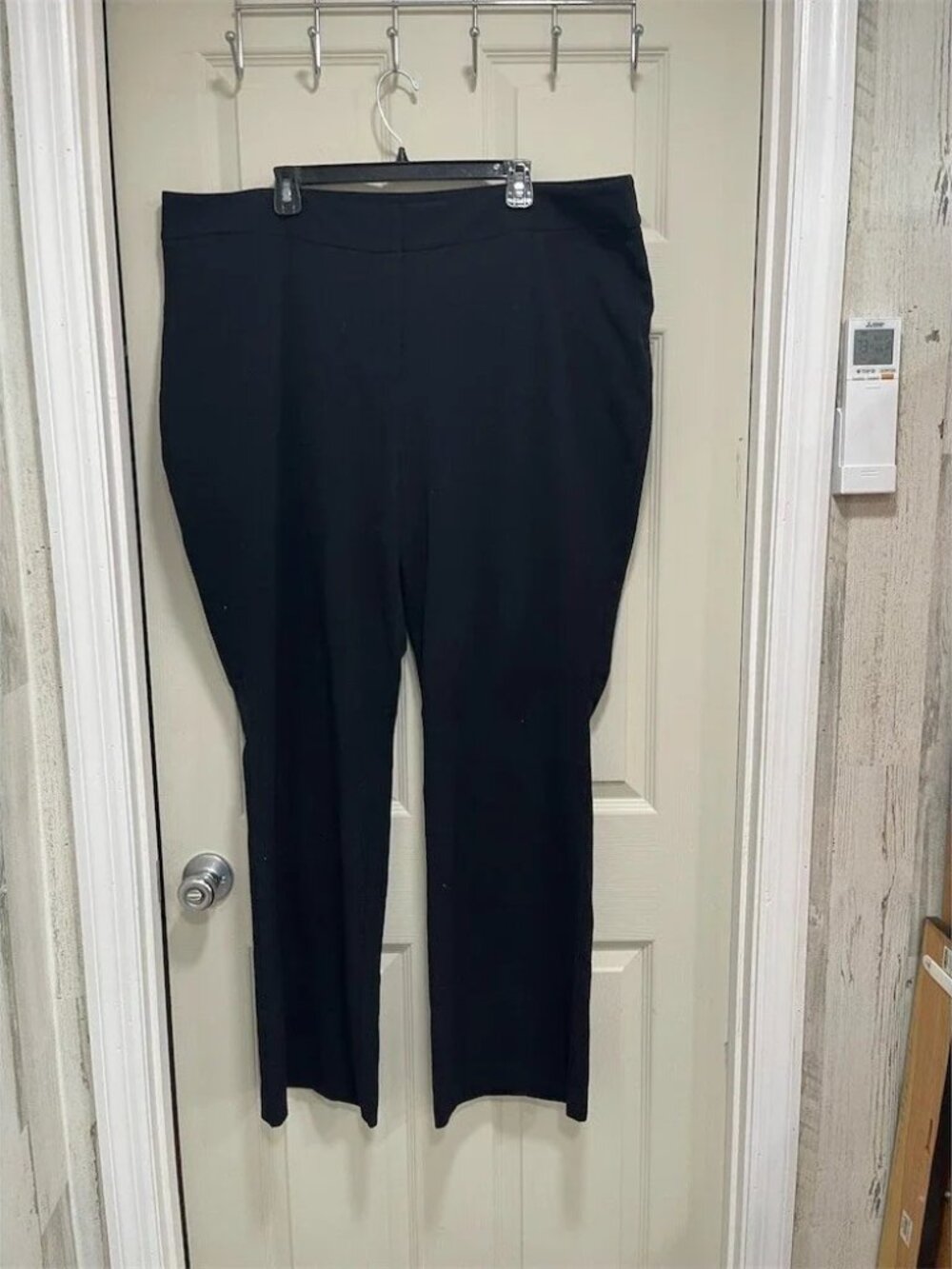 The Limited Dress Pants Womens Size 20W Black Stretch Straight Leg sku661